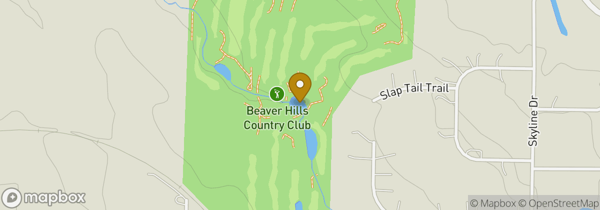 Map location: Beaver Hills Country Club