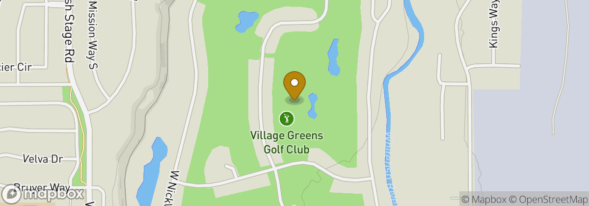 Map location: Village Greens Golf Course