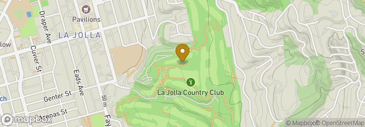 Map location: La Jolla Country Club