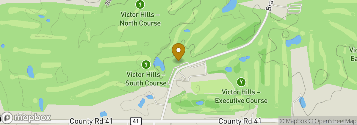Map location: Victor Hills Golf Club