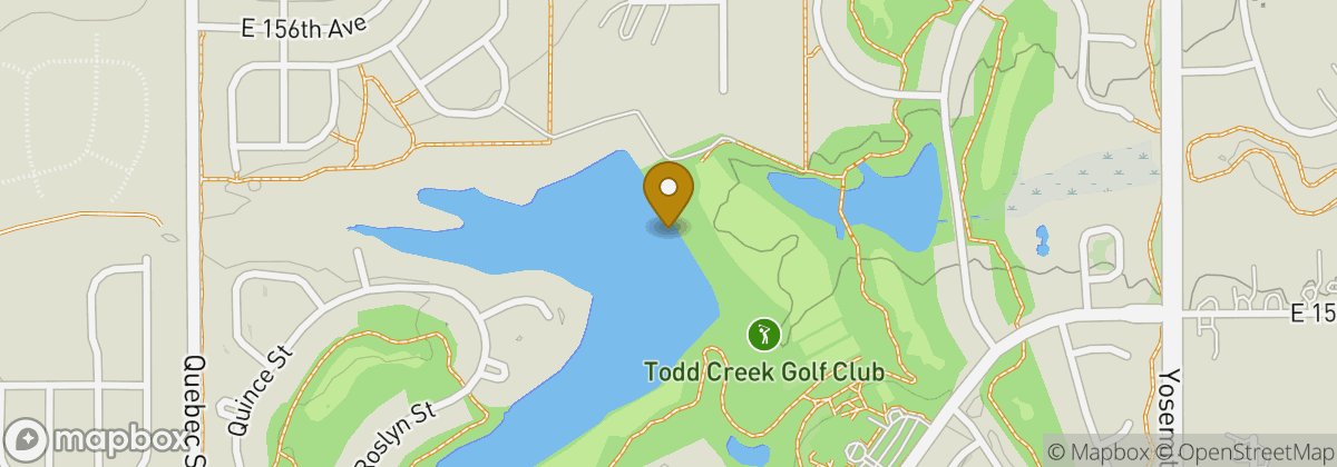 Map location: Todd Creek Golf Club