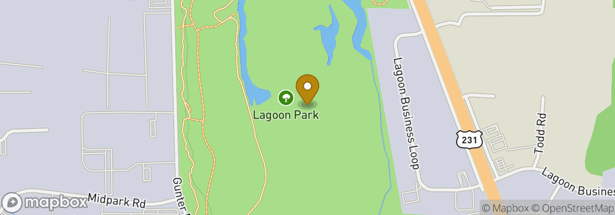 Map location: Lagoon Park Golf Course