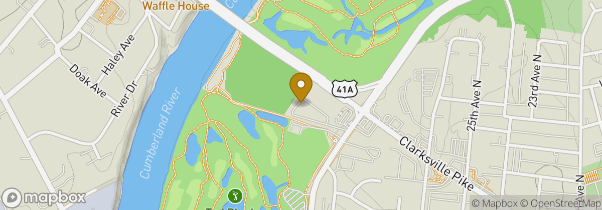Map location: Ted Rhodes Golf Course