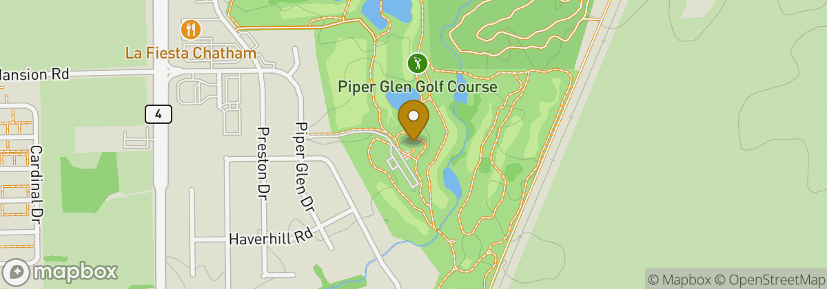 Map location: Piper Glen Golf & Social Club