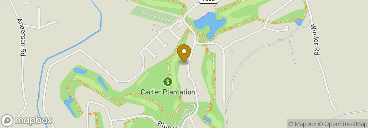 Map location: Carter Plantation Golf Course