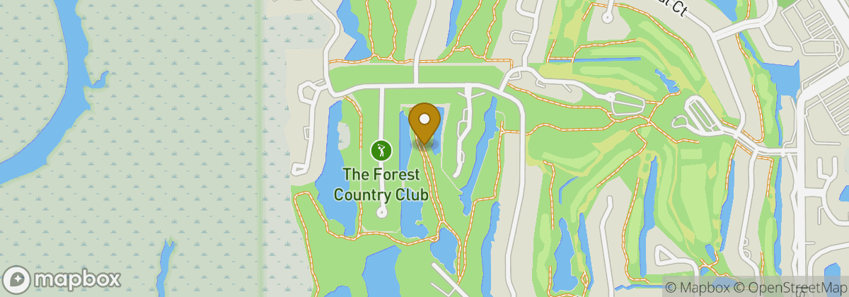 Map location: The Forest Country Club