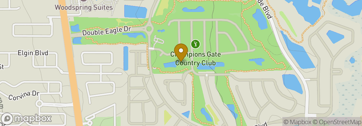 Map location: Championsgate Golf Club