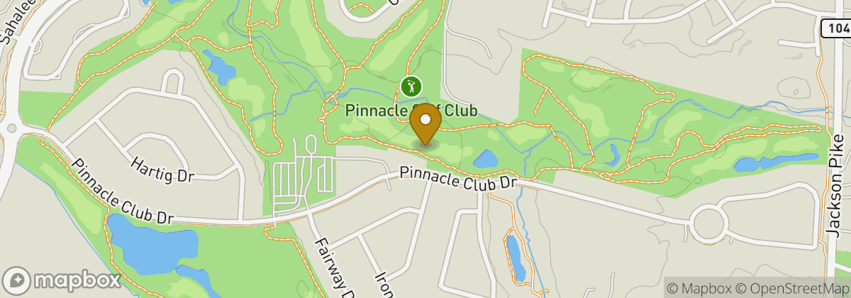 Map location: Pinnacle Golf Club