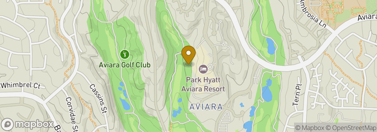 Map location: Aviara Golf Club