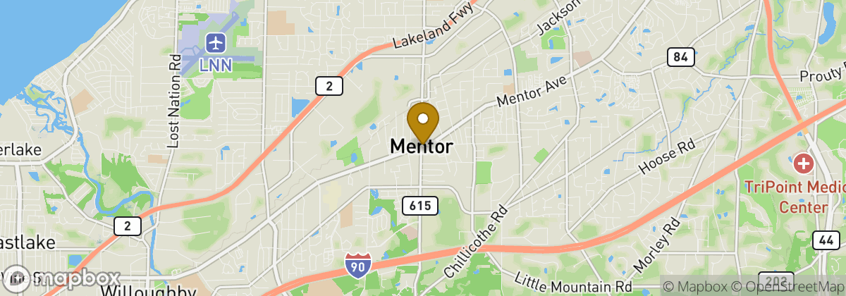 Map location: Mentor