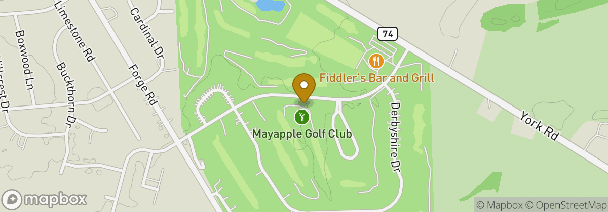 Map location: Mayapple Golf