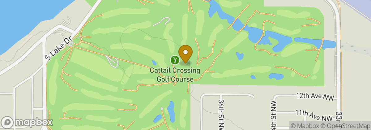 Map location: Cattail Crossing Golf Course