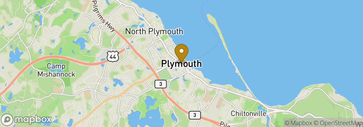 Map location: Plymouth