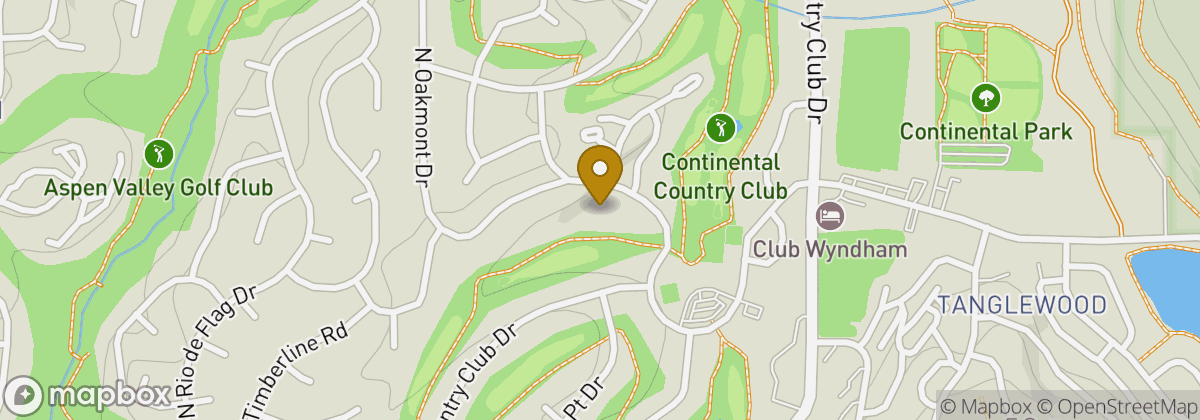 Map location: Continental Golf Club