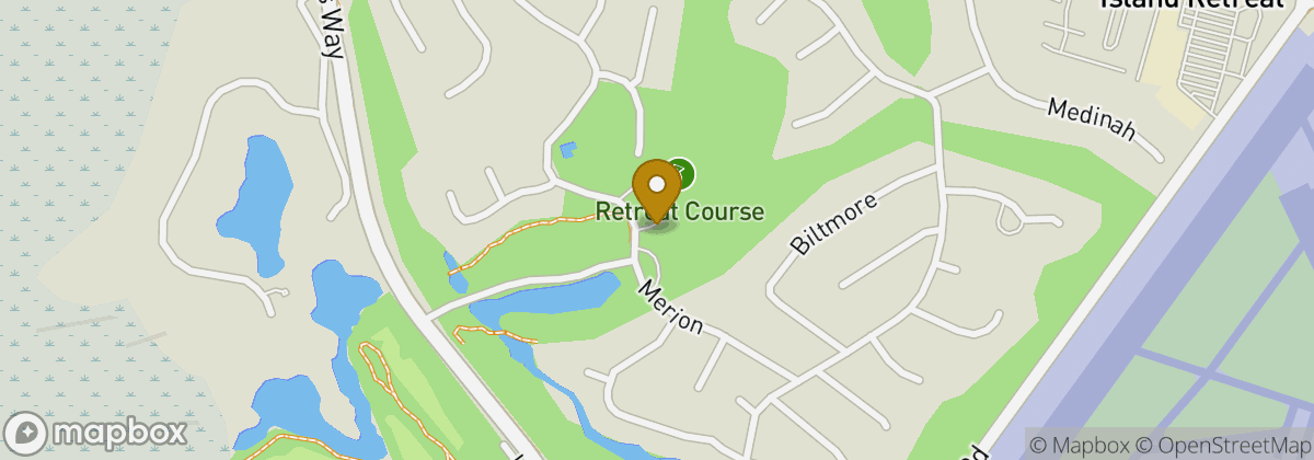 Map location: Retreat Golf Course