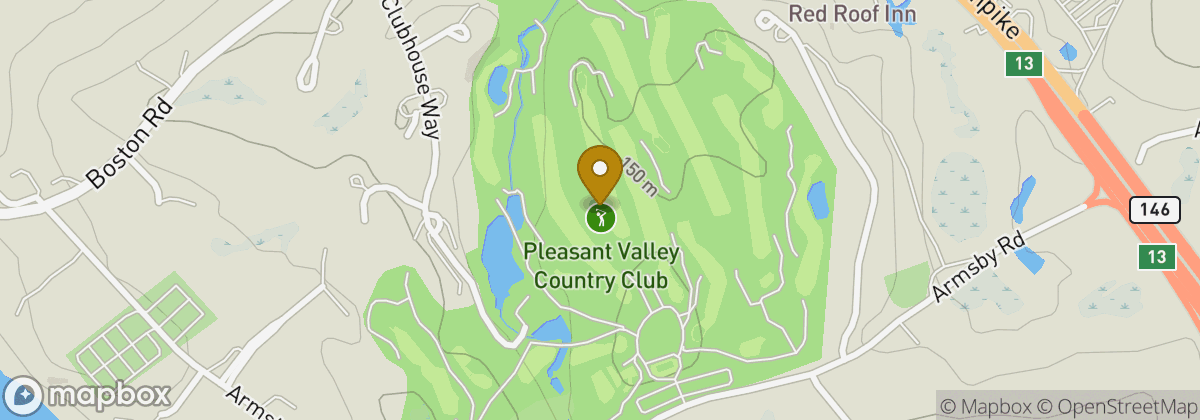 Map location: Pleasant Valley Country Club