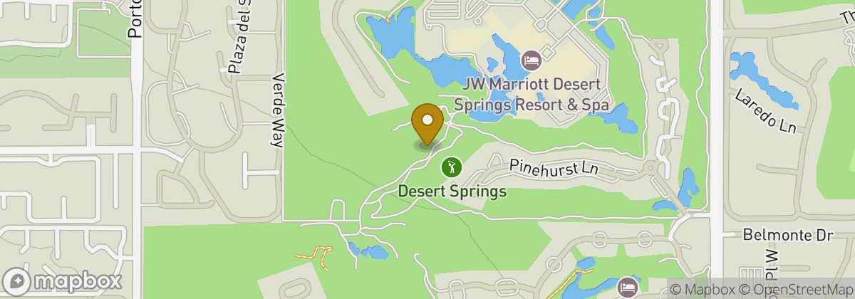 Map location: Desert Springs Golf Club