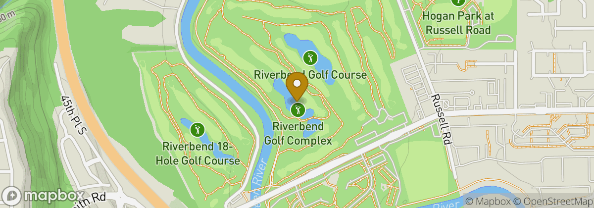 Map location: Riverbend Golf Complex