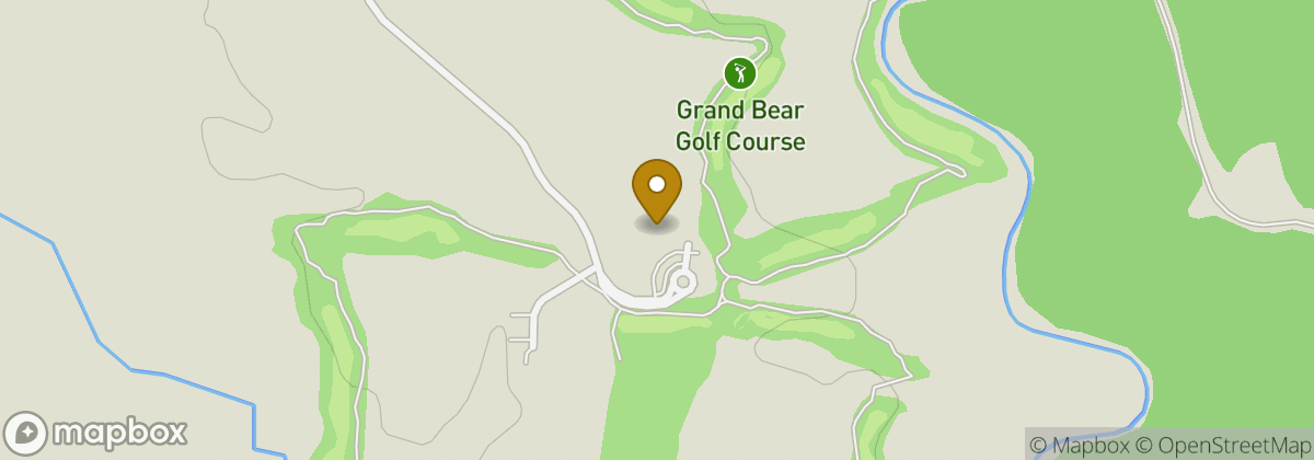 Map location: Grand Bear Golf Club