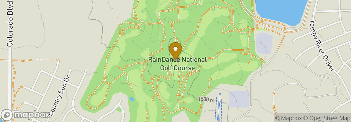 Map location: Raindance National Golf Course