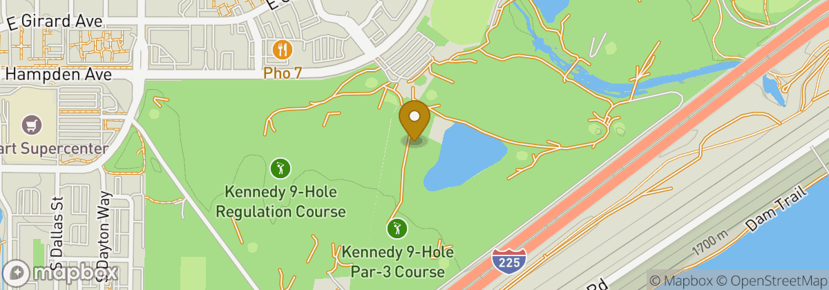 Map location: Kennedy Golf Course