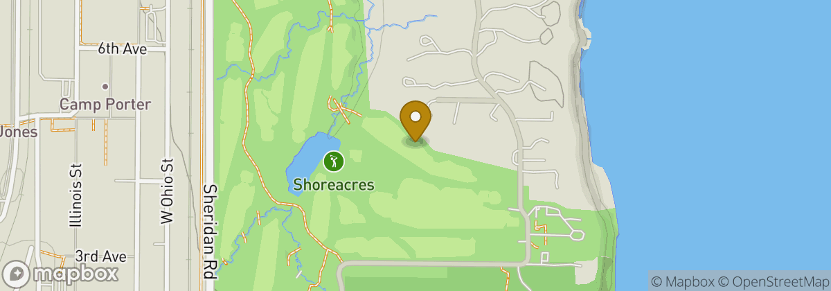 Map location: Shoreacres