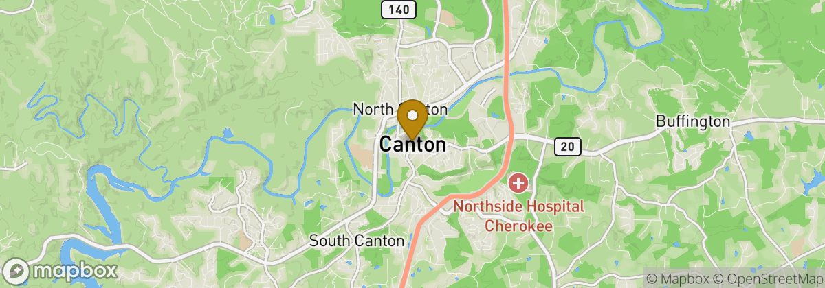 Map location: Canton