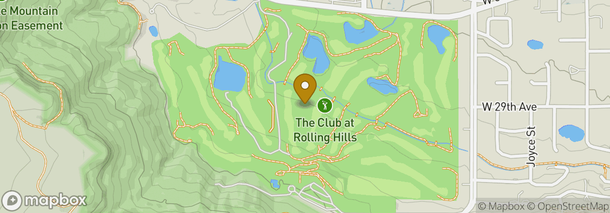 Map location: The Club at Rolling Hills