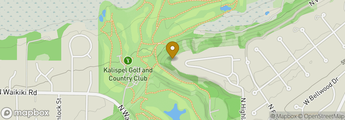 Map location: Kalispel Golf and Country Club