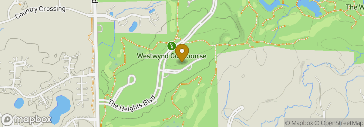 Map location: Westwynd Golf Course