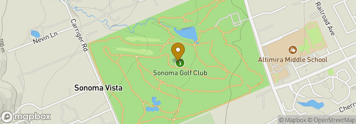 Map location: Sonoma Golf Club