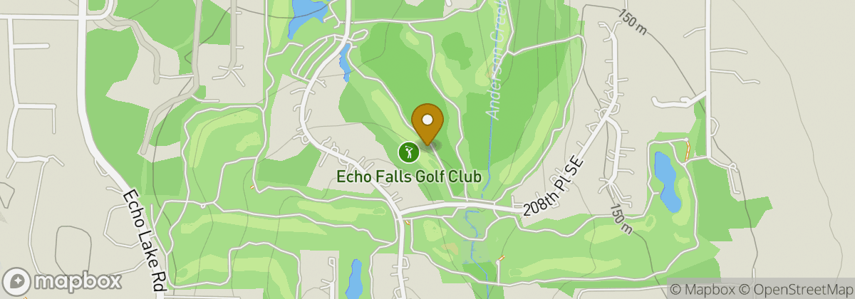 Map location: Echo Falls Golf Club