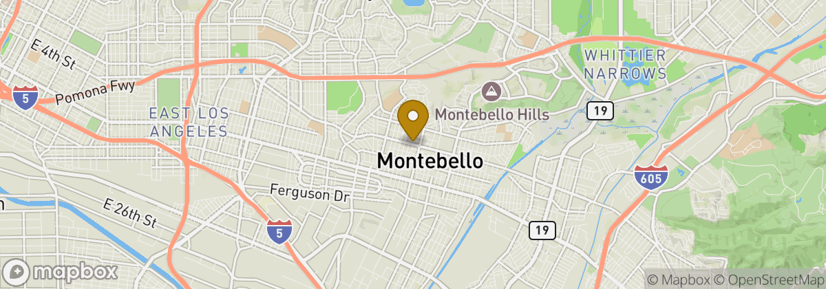 Map location: Montebello