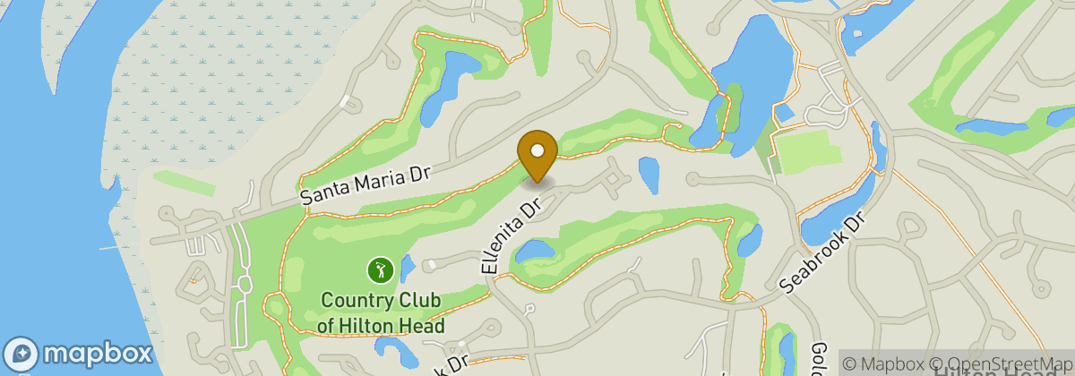Map location: Country Club of Hilton Head