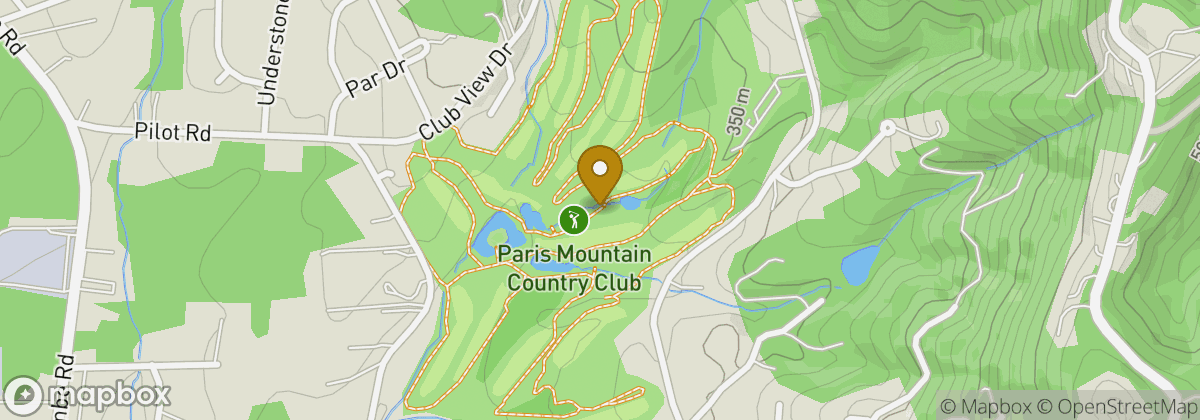 Map location: Paris Mountain Country Club