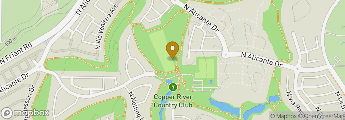Map location: Copper River Country Club