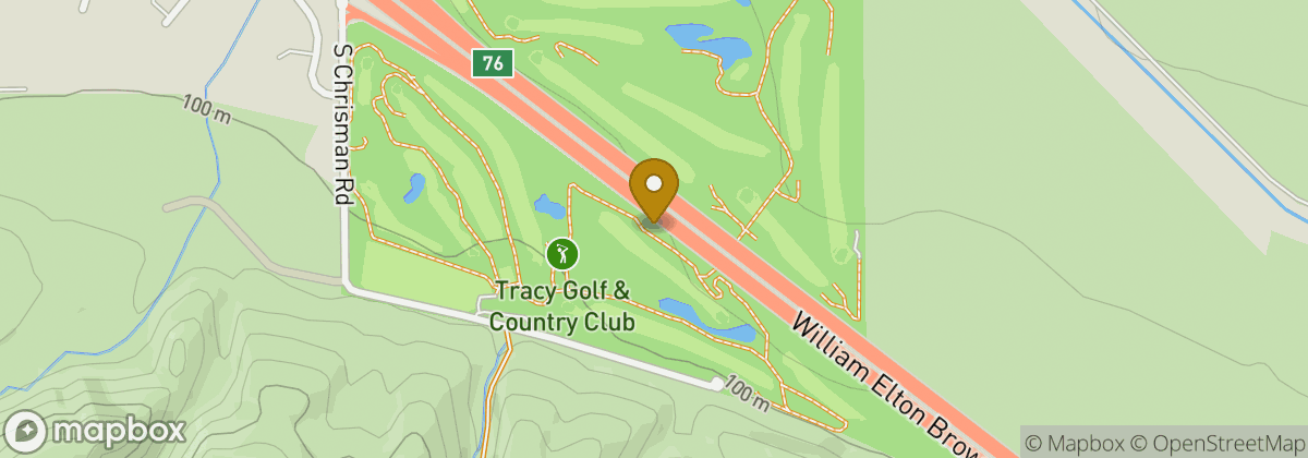 Map location: Tracy Golf & Country Club