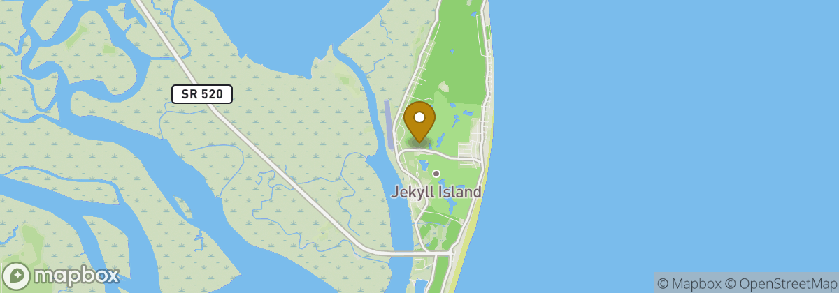 Map location: Jekyll Island