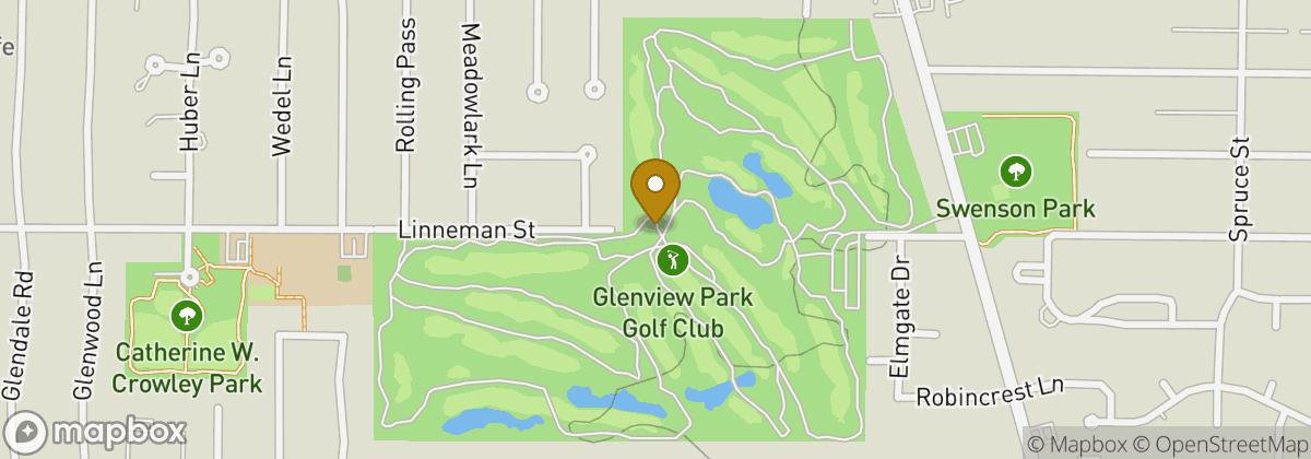 Map location: Glenview Park Golf Club