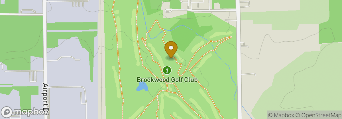 Map location: Brookwood Golf Club