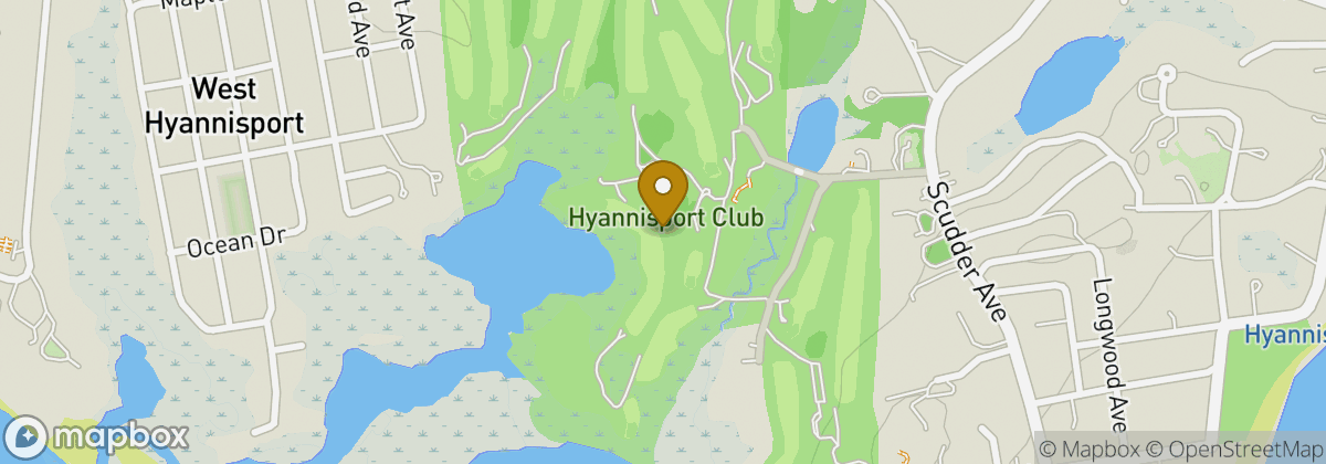 Map location: Hyannisport Club