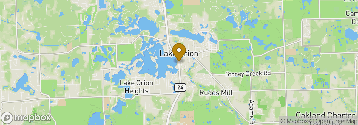 Map location: Lake Orion