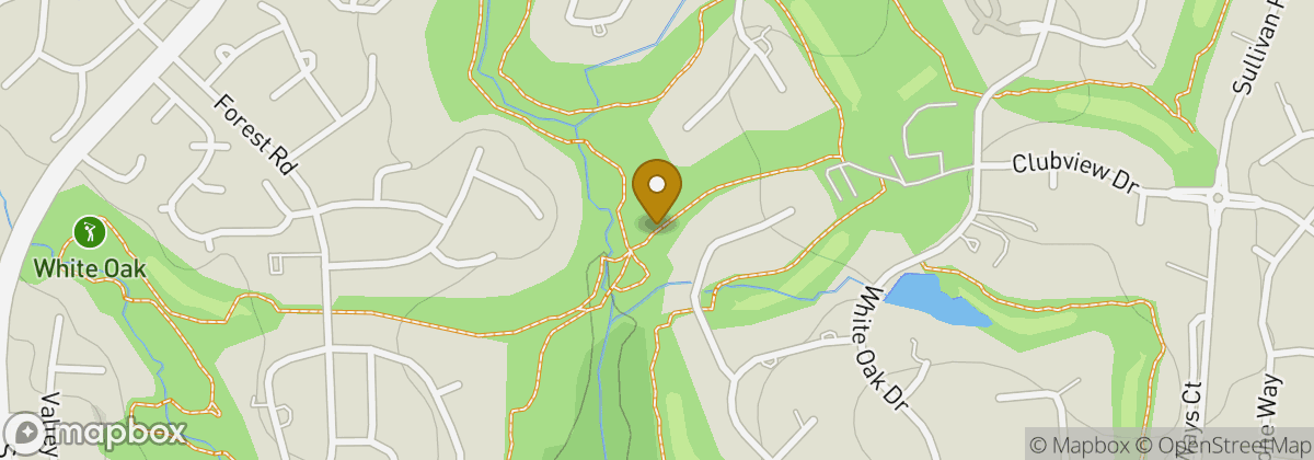 Map location: White Oak Golf Club