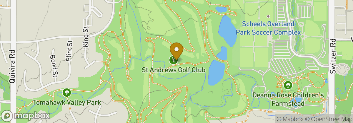 Map location: St Andrews Golf Club