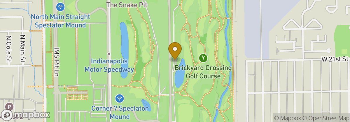 Map location: Brickyard Crossing