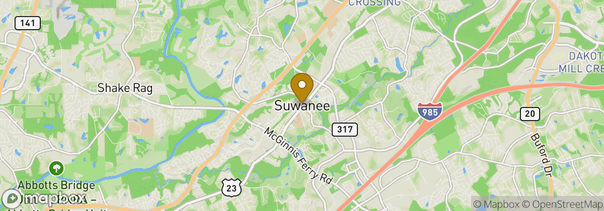 Map location: Suwanee