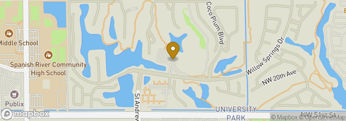 Map location: Broken Sound Club