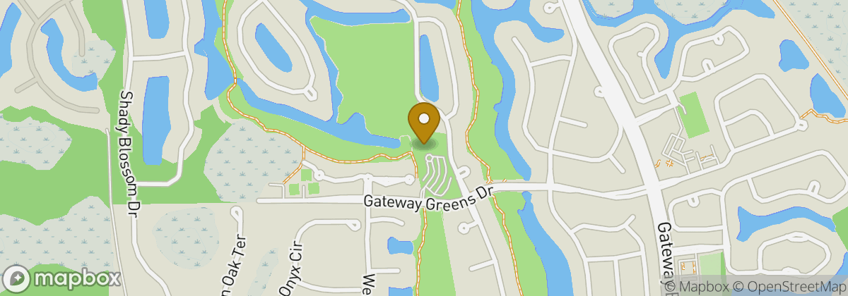 Map location: The Club at Gateway