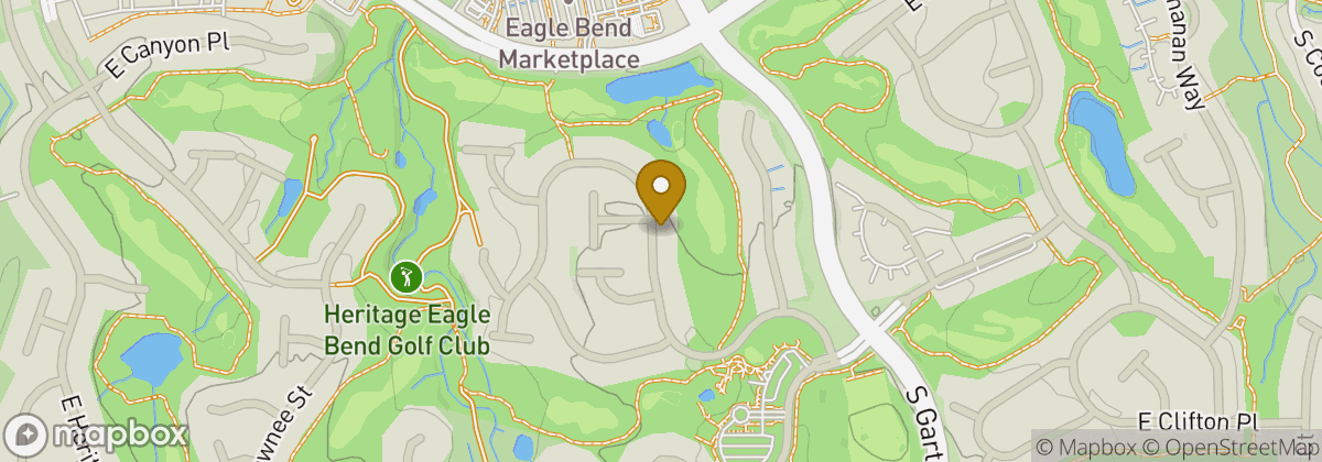 Map location: Heritage Eagle Bend Golf Club