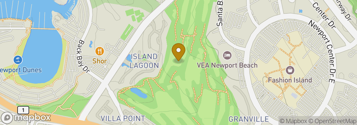 Map location: Newport Beach Country Club